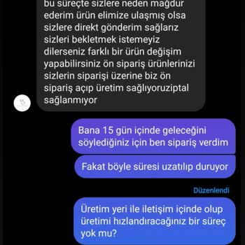İade Ve Ürün Teslimatında Sürekli Oyalama