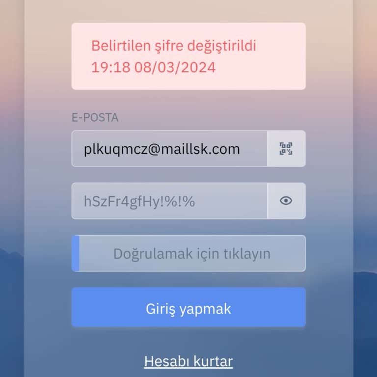 E-Posta Hesabı Sorunu Ve Para İadesi Talebi