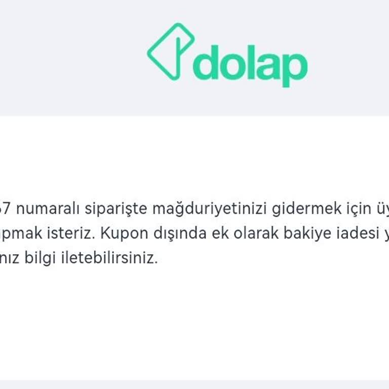 Ücret İadesi Yapılmayan Beşik Siparişi