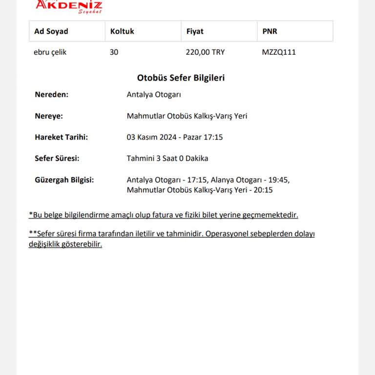 Yanlış Yön Bileti İçin Acil İade Talebi