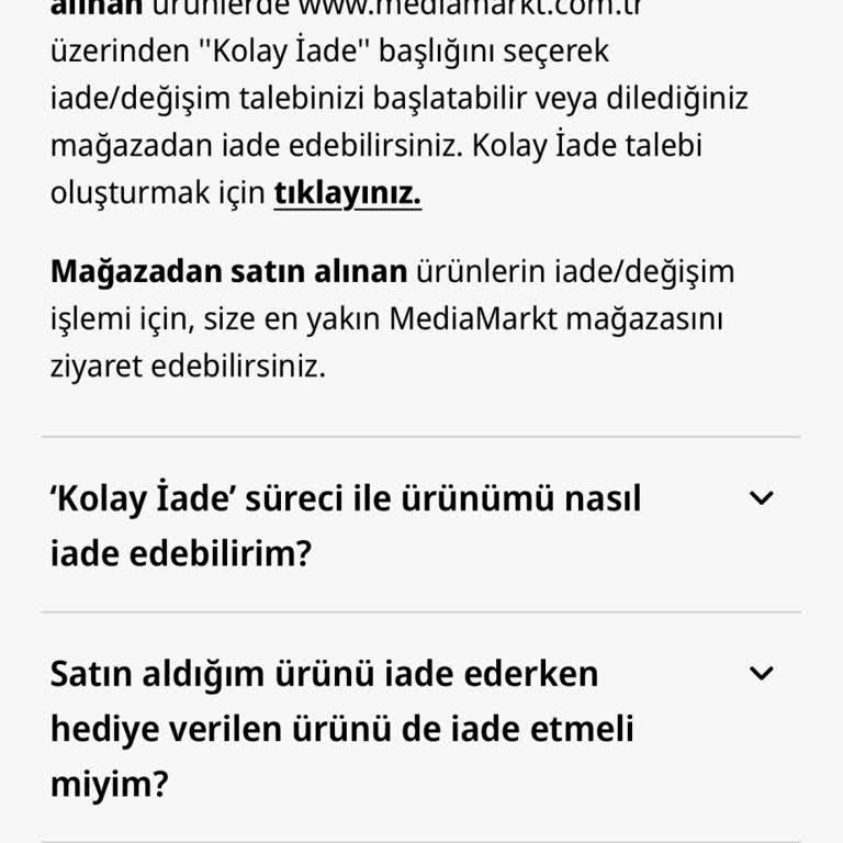 Arızalı Ürün İadesinde Saygısız Tavırla Karşılaştım