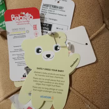 Bebek Giyim Ürünlerinde Güvenlik İhmali