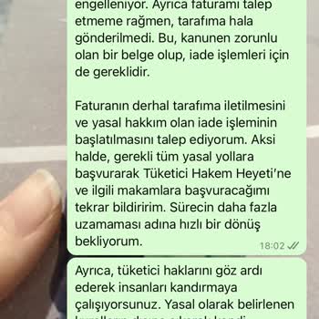 İade Hakkım Engelleniyor: Müşteri Mağduriyeti