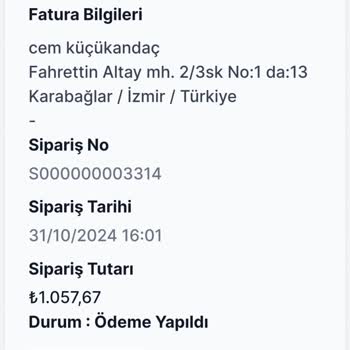 Kargo Süresinde Gecikme Ve Yetersiz Müşteri Hizmeti