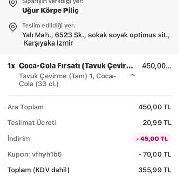 Eksik Sipariş Ve İletişim Sorunları