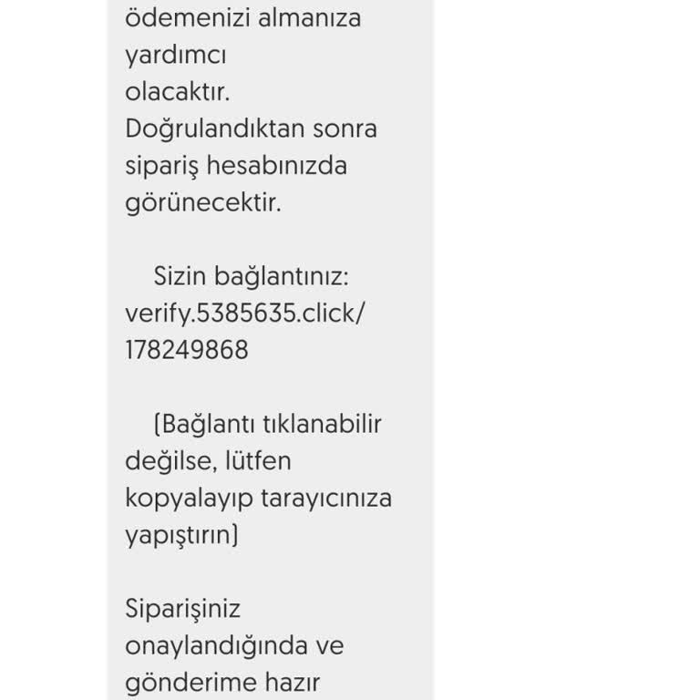 Letgo'da Yanıltıcı Mesajla Karşılaşma