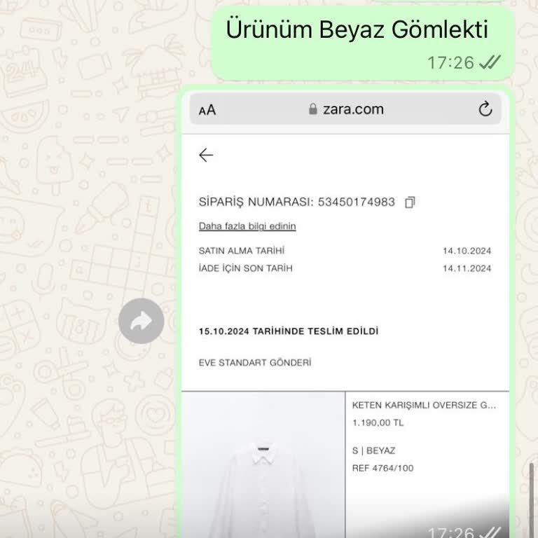 Zara Ve Kargo Firmasıyla Yaşanan Teslimat Kabusu