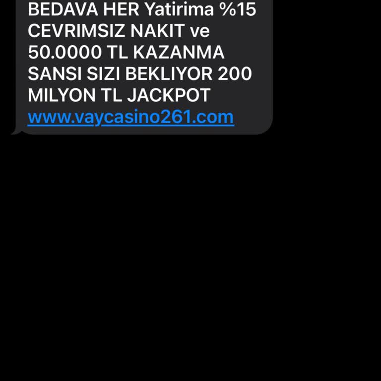 Vodafone Hattıma Gelen İstenmeyen Mesajlar
