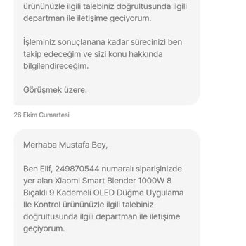 Xiaomi Blender Hatası Ve Hepsiburada'nın Yetersiz Desteği