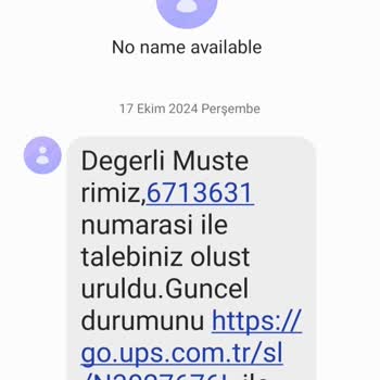 UPS Kargo Çağırma Sisteminde Yanıltıcı Bilgi Sorunu