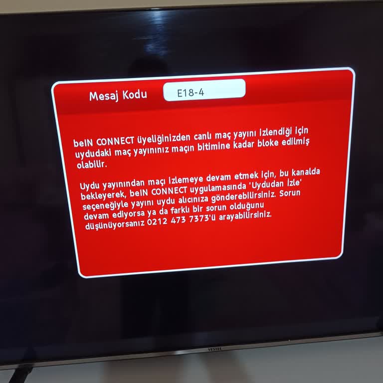 Uydu Yayın Sorunu Ve Müşteri Memnuniyetsizliği
