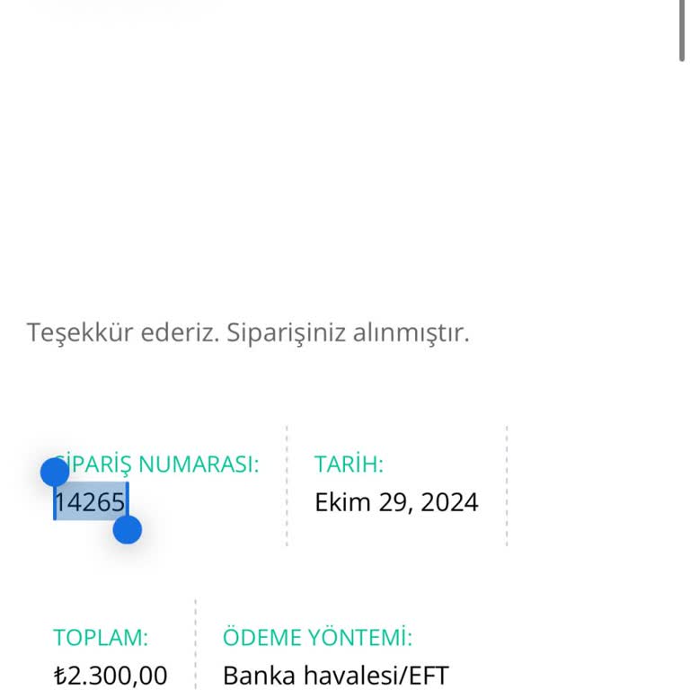 Özd Premium'dan Yanıtsız Sipariş Sorunu