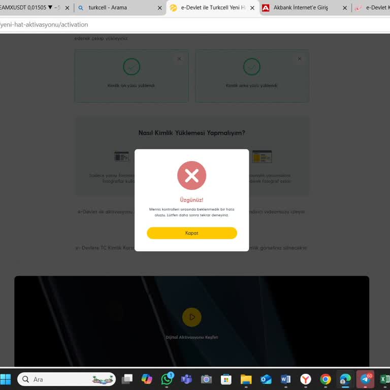 Turkcell E-Sim Aktivasyon Sorunu Ve Müşteri Hizmetleri Deneyimi