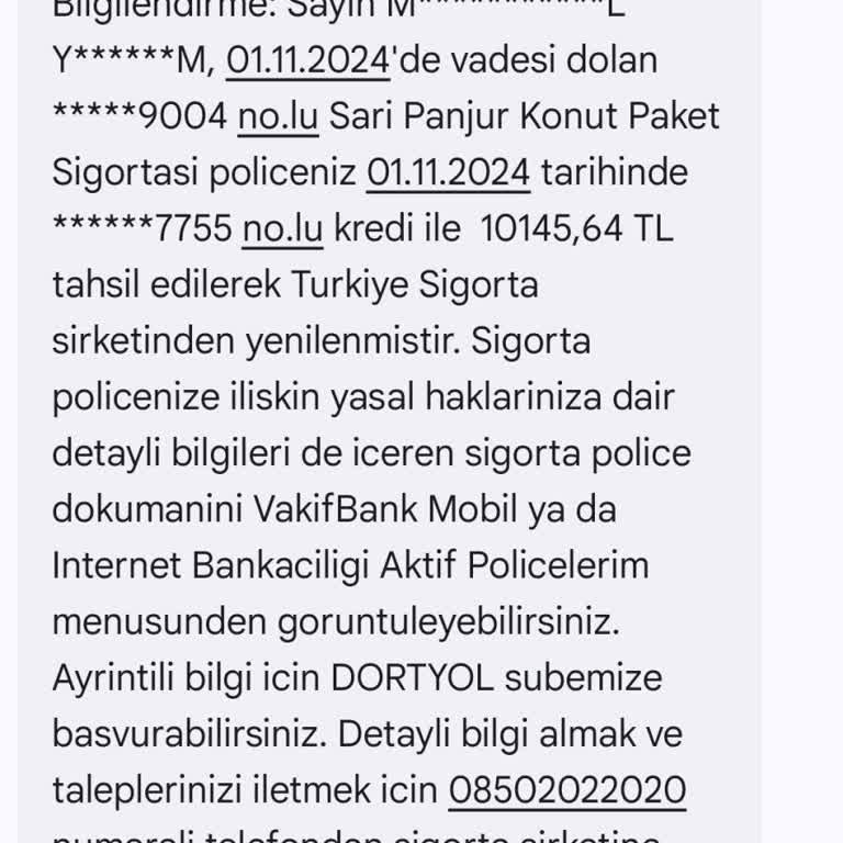 İzinsiz Sigorta Yenilemesi Ve Haksız Tahsilat