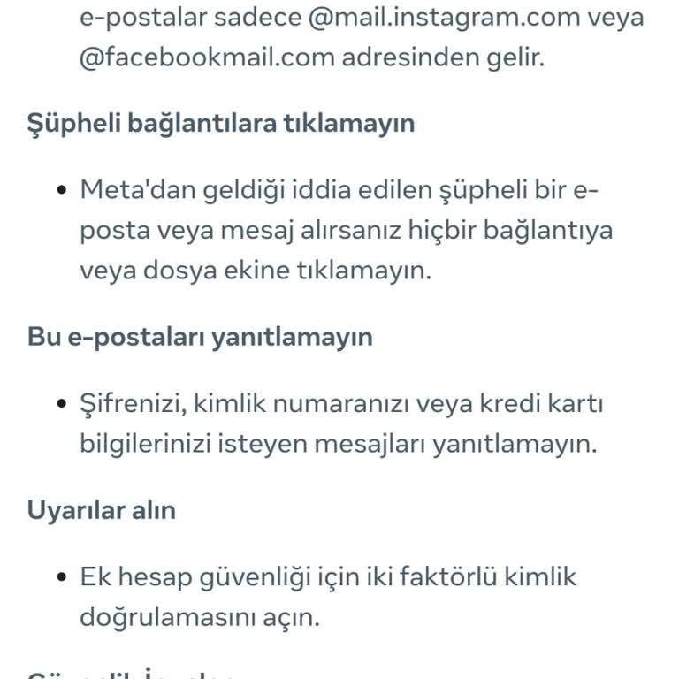 Meta Instagram Hesabımın Haksız Kapatılma Tehdidi