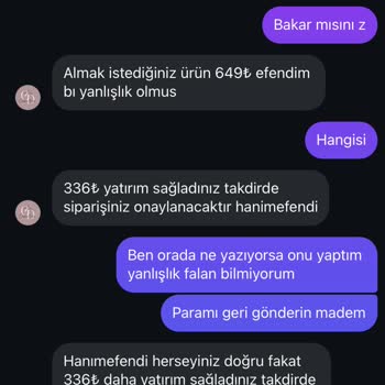 Ödeme Sonrası Engellendim, Ne Ürün Ne İade!