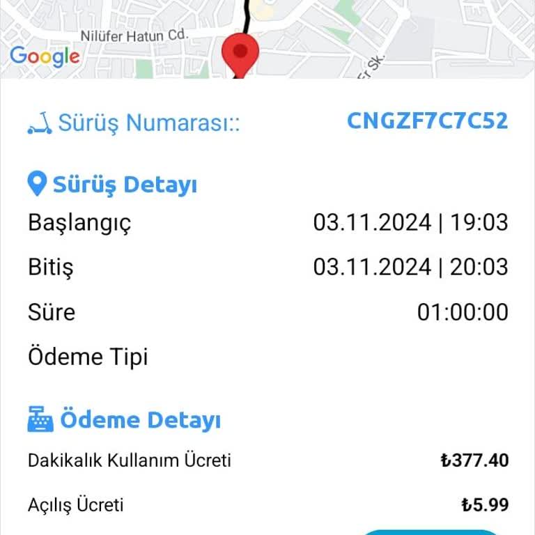 Hey Scooter  Yolculuğunda Beklenmedik Ücret Şoku!