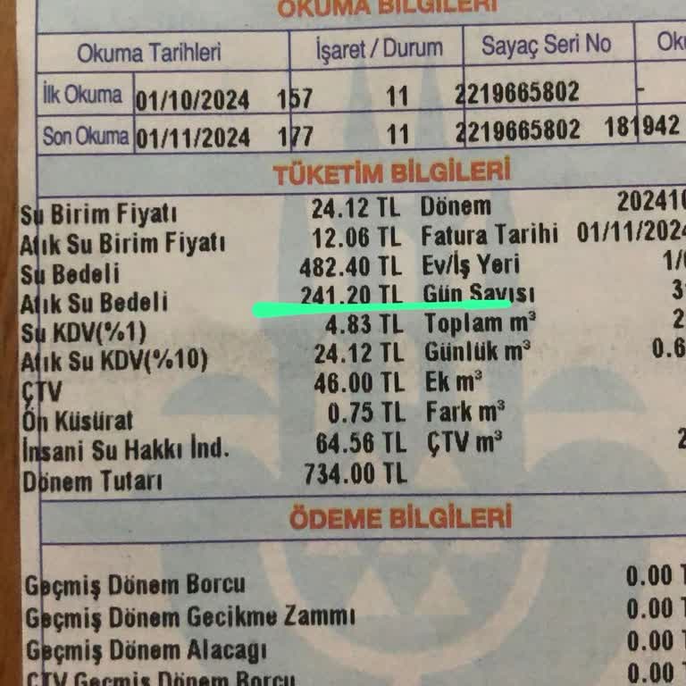 İSKİ Faturalarındaki Haksız Atık Su Bedeli