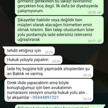 İade Talebine Olumsuz Yanıt Ve Zorlayıcı Süreç