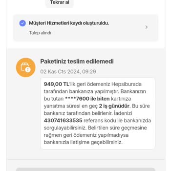 Hepsiburada'dan Çifte Standartlı Teslimat Sorunu