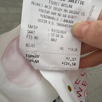 Podium Ankara'da Haribo'da Kötü Hizmet Ve Bayat Ürün Sorunu