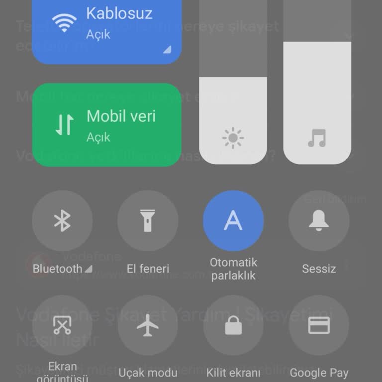 Vodafone Şebeke Sorunu: Fatura Ödeyip Hizmet Alamamak