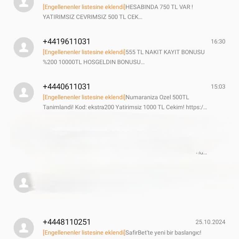 Türk Telekom'dan Gelen Rahatsız Edici Mesajlar