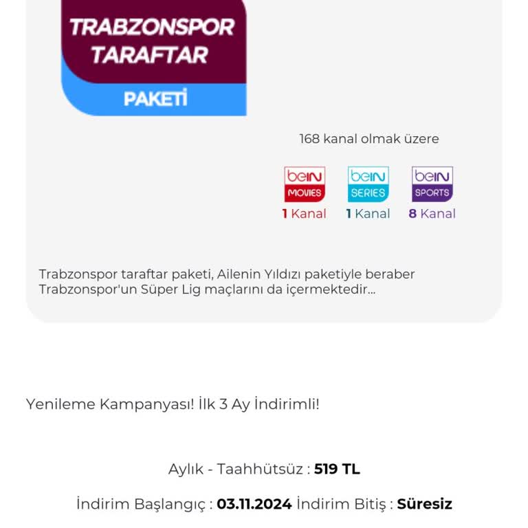 Habersiz Tanımlanan Paket Ve İptal Zorluğu