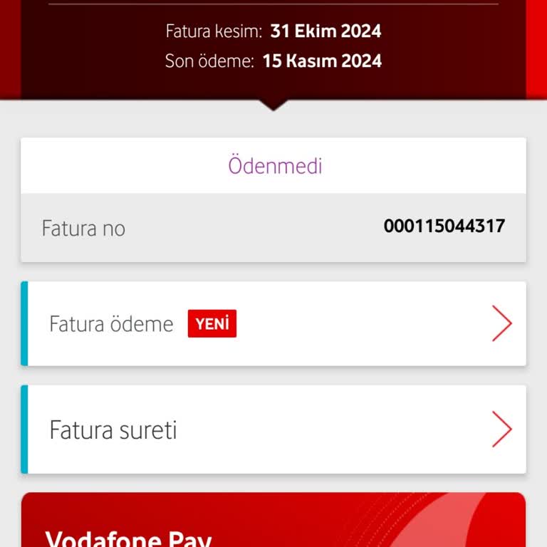 Vodafone'un Eksik Evrak Karmaşası Ve Yanlış Fatura