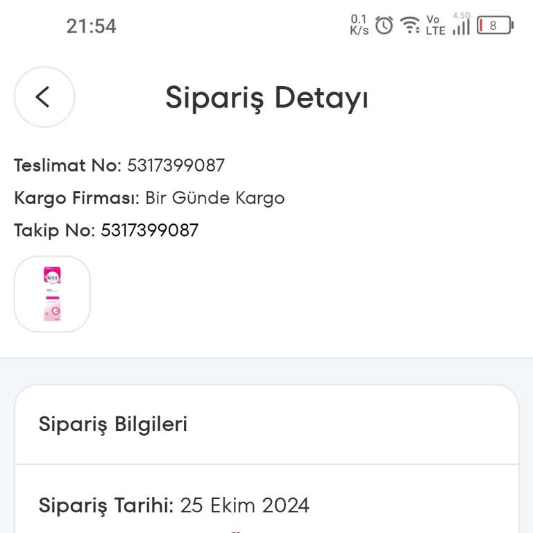 Kargo Firmasının Sürekli Ertelediği Sipariş