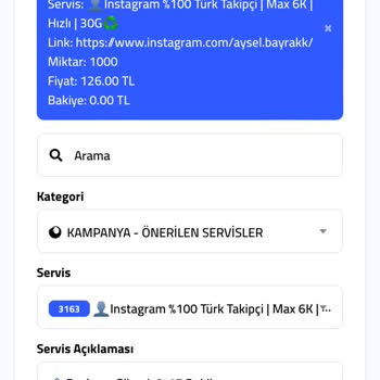 Satın Alınan Takipçiler Yüklenmedi