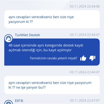 TurkNet Aboneliğinde Süregelen İnternet Bağlantı Sorunları Ve Destek Yetersizliği