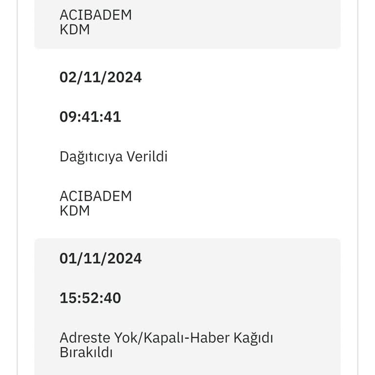 PTT'nin Sorumsuz Hizmeti Ve Yanıltıcı Bildirimler