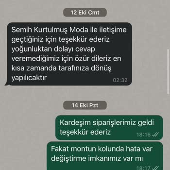 Defolu Ürün Ve İletişimsizlik Mağduriyeti
