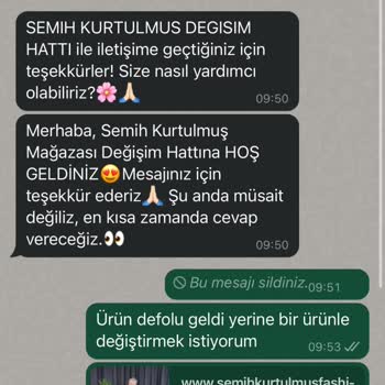 Defolu Ürün Ve İletişimsizlik Mağduriyeti