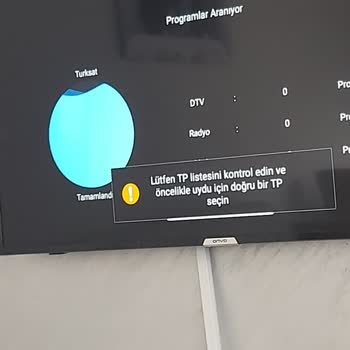 Onvo TV'de Sürekli TP Ve Sinyal Hataları
