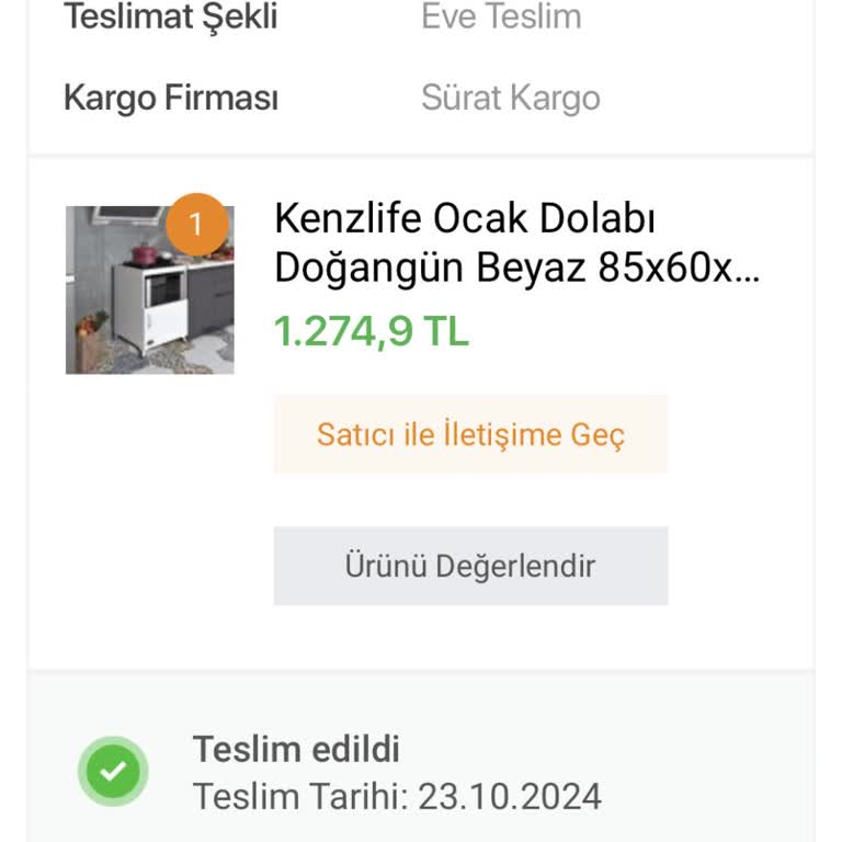 Teslim Edilmeyen Sipariş Ve İletişimsizlik Sorunu