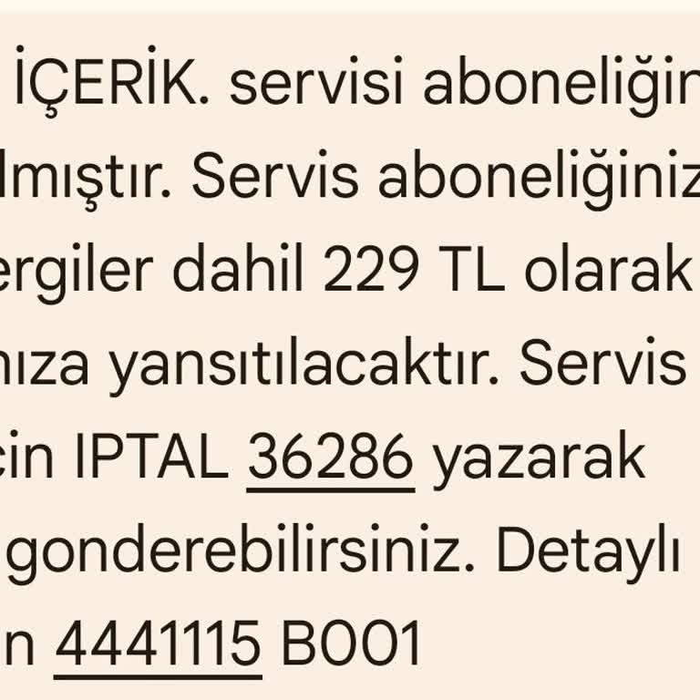Haksız Abonelik Ücreti Ve Çözüm Eksikliği