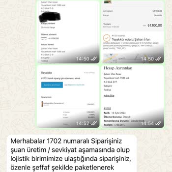 Reydeko Halı'dan Sipariş Sonrası Yaşanan Sorunlar