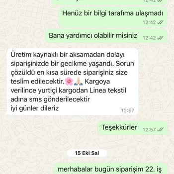 Reydeko Halı'dan Sipariş Sonrası Yaşanan Sorunlar