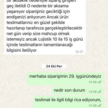 Reydeko Halı'dan Sipariş Sonrası Yaşanan Sorunlar