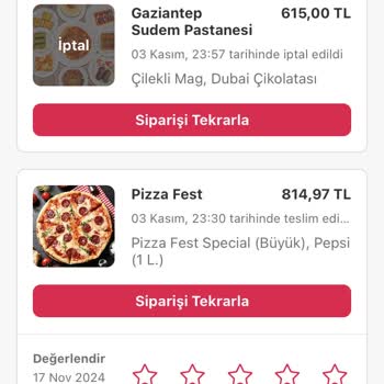 Yemeksepeti'nde Güvenlik Açığı: Habersiz Siparişler