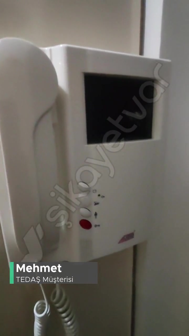 TEDAŞ Diyafon Ses Ve Görüntü Arızası videonun kapak resmi