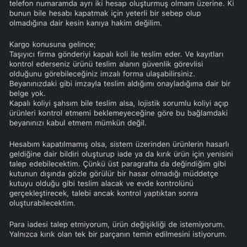 Amazon Hesap Kapatma Ve Hasarlı Ürün Mağduriyeti