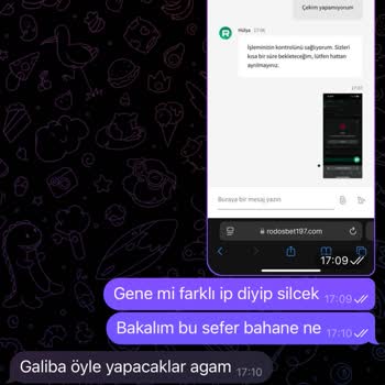 Rodosbet'te Haksız Para Çekme Ve Hesap Blokajı