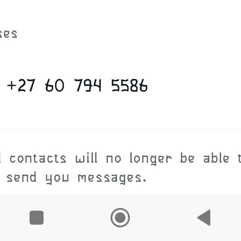 Güney Afrika'dan Gelen Mesaj Ve Gizlilik Endişesi