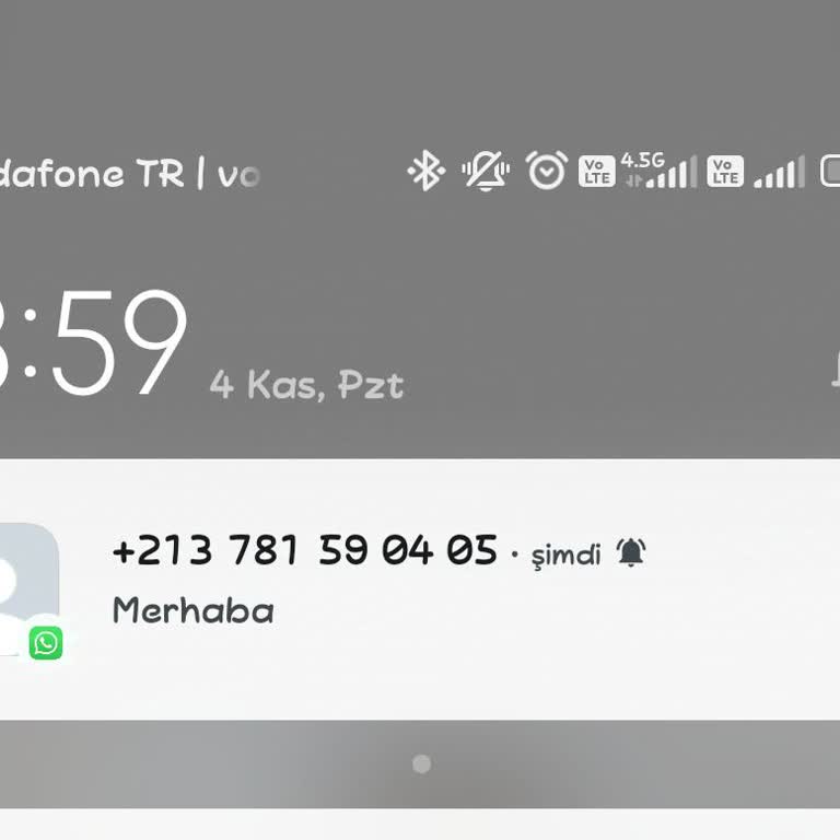 Bilinmeyen Numaradan Gelen Mesajla Mahremiyet İhlali Korkusu
