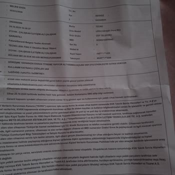 Sürekli Arızalanan Telefon Ve Garanti Sorunları