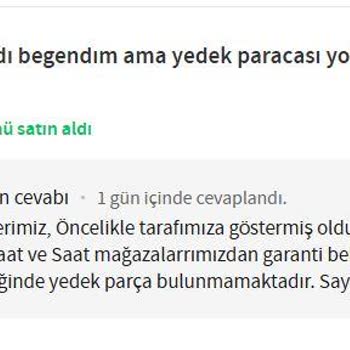 Saat & Saat'in Yetersiz Teknik Desteği Ve Stok Sorunu
