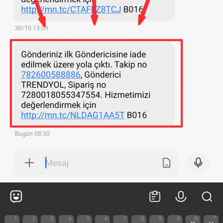 Kargom Adresime Ulaşmadan İade Edildi
